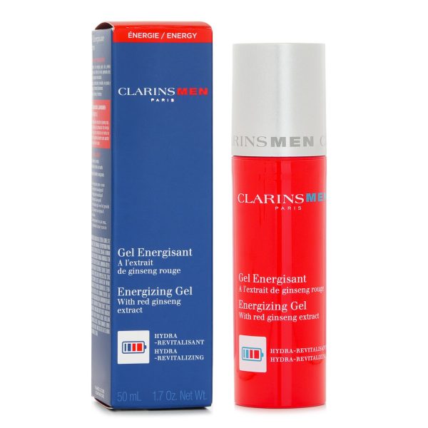 CLARINS MEN ENERGIZING GEL WITH RED GINSENG EXTRACT