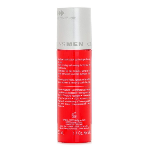 CLARINS MEN ENERGIZING GEL WITH RED GINSENG EXTRACT