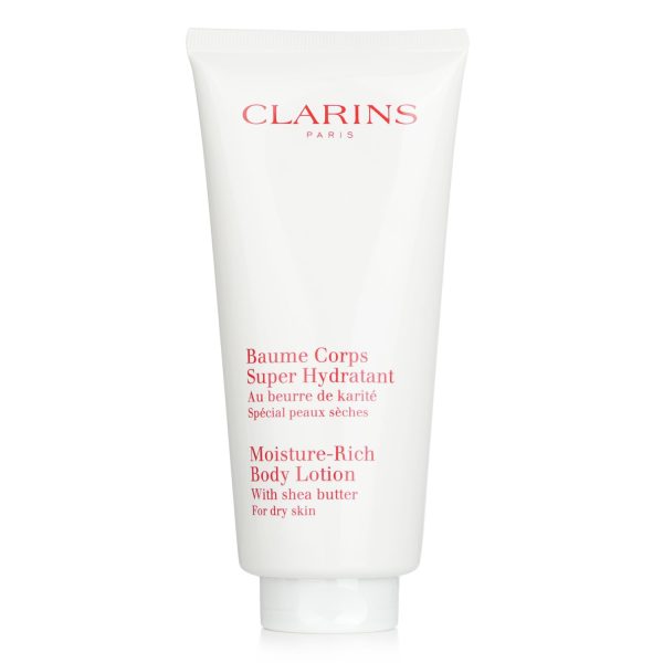 CLARINS MOISTURE RICH BODY LOTION WITH SHEA BUTTER - FOR DRY SKIN