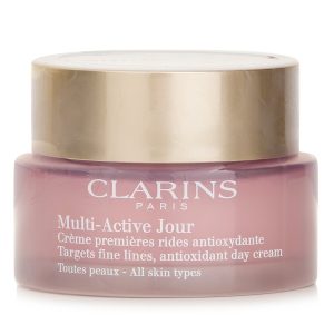 CLARINS MULTI-ACTIVE DAY TARGETS FINE LINES ANTIOXIDANT DAY CREAM - FOR ALL SKIN TYPES