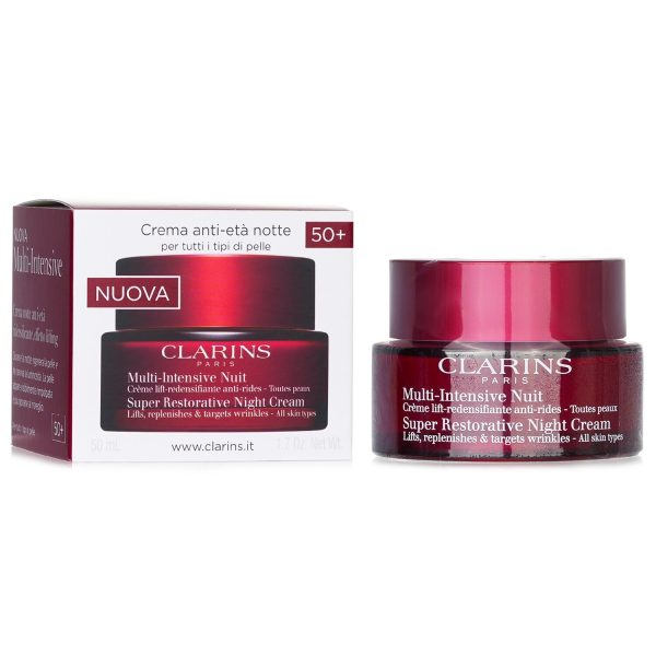 CLARINS MULTI INTENSIVE NUIT SUPER RESTORATIVE NIGHT CREAM - ALL SKIN TYPES