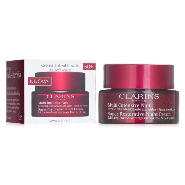 CLARINS MULTI INTENSIVE NUIT SUPER RESTORATIVE NIGHT CREAM - VERY DRY SKIN