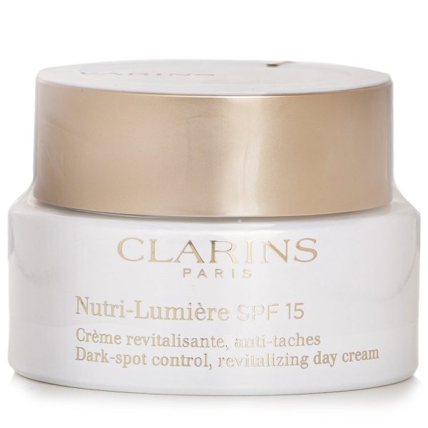clarins-nutri-lumiere-spf-15-dark-spot-control-revitalizing-day-cream-50ml-1 CLARINS NUTRI LUMIERE SPF 15 DARK SPOT CONTROL, REVITALIZING DAY CREAM