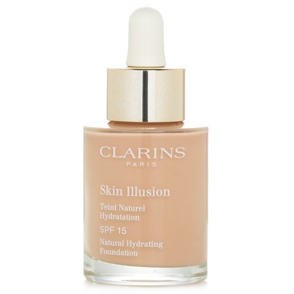 CLARINS SKIN ILLUSION NATURAL HYDRATING FOUNDATION SPF 15