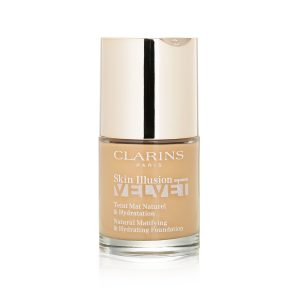 CLARINS SKIN ILLUSION VELVET NATURAL MATIFYING & HYDRATING FOUNDATION