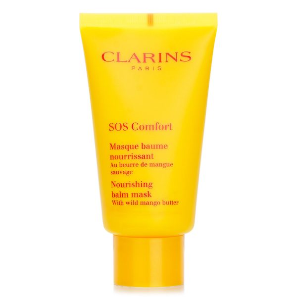 CLARINS SOS COMFORT NOURISHING BALM MASK WITH WILD MANGO BUTTER - FOR DRY SKIN