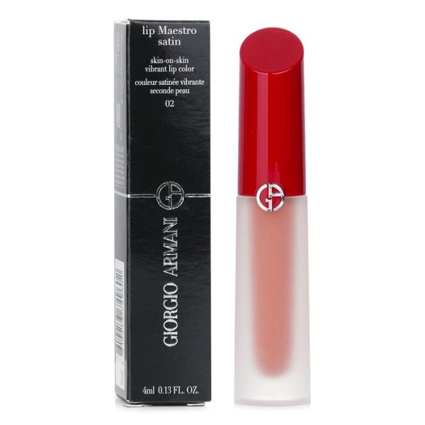 GIORGIO ARMANI LIP MAESTRO SATIN SKIN ON SKIN VIBRANT LIP COLOR