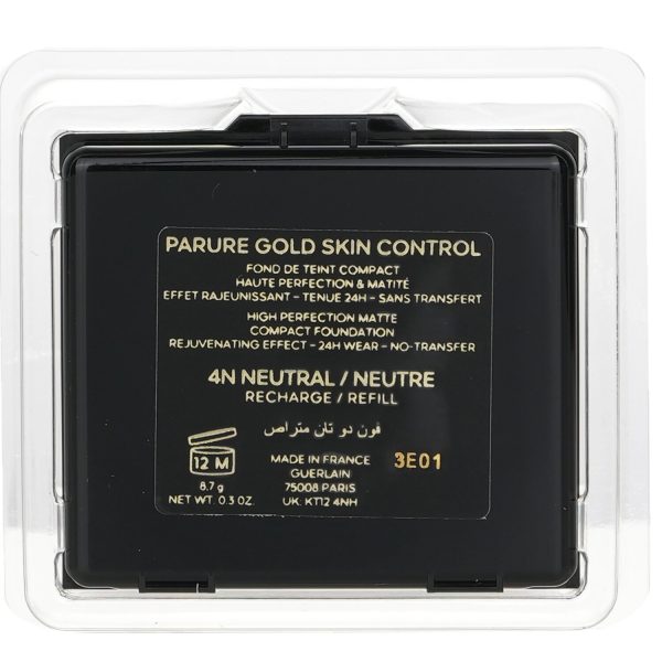 GUERLAIN PARURE GOLD SKIN CONTROL HIGH PERFECTION MATTE COMPACT FOUNDATION