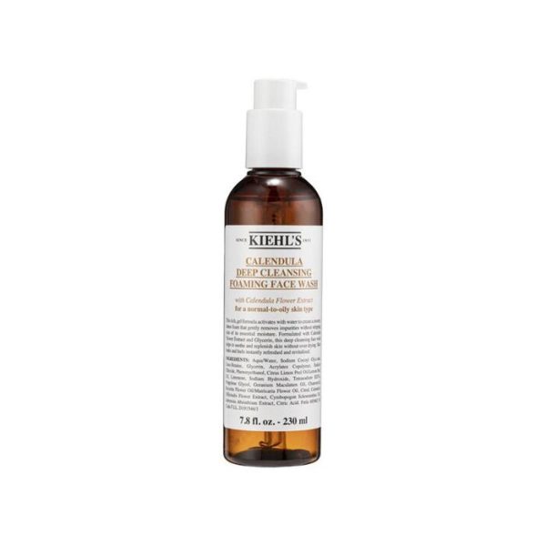 KIEHL'S CALENDULA DEEP CLEANSING FOAMING FACE WASH