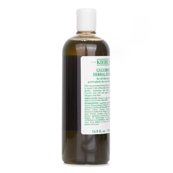 KIEHL'S CUCUMBER HERBAL ALCOHOL-FREE TONER - FOR DRY OR SENSITIVE SKIN TYPES