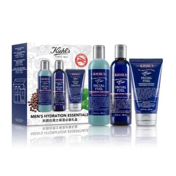 KIEHL'S MEN'S HYDRATION ESSENTIALS SET