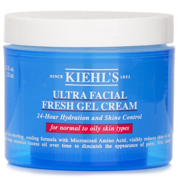 KIEHL'S ULTRA FACIAL OIL-FREE GEL CREAM - FOR NORMAL TO OILY SKIN TYPES