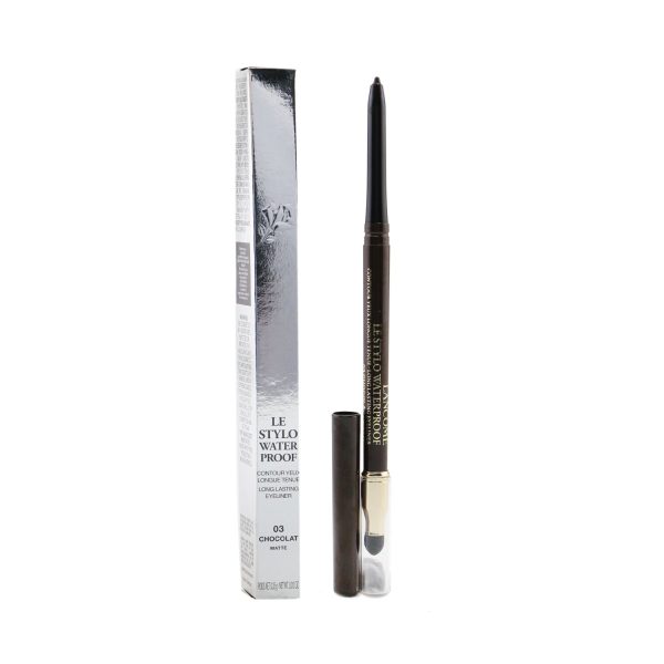 lancome-le-stylo-waterproof-eyeliner-03-chocolat-matte-2 LANCOME LE STYLO WATERPROOF EYELINER