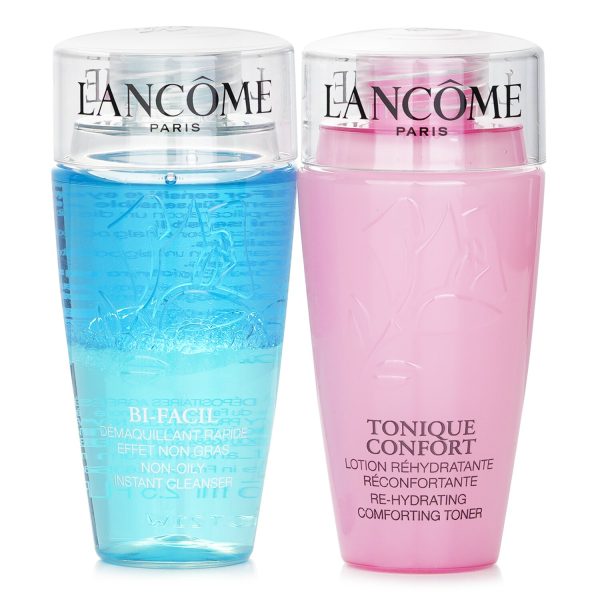 LANCOME MY CLEANSING MUST-HAVES SET_ BI-FACIL 75ML + CONFORT TONIQUE 75ML