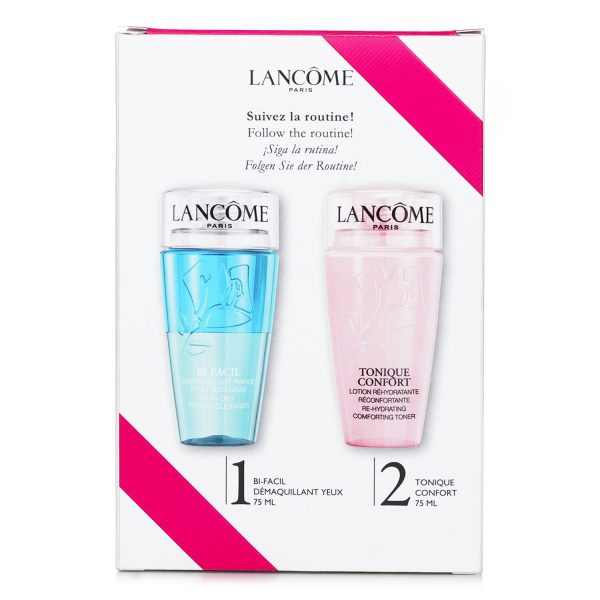 LANCOME MY CLEANSING MUST-HAVES SET_ BI-FACIL 75ML + CONFORT TONIQUE 75ML