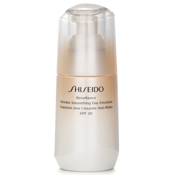 shiseido-benefiance-wrinkle-smoothing-day-emulsion-spf-20-75ml_-2.5oz-1 SHISEIDO BENEFIANCE WRINKLE SMOOTHING DAY EMULSION SPF 20
