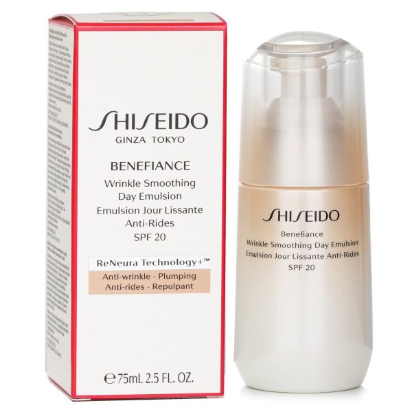 shiseido-benefiance-wrinkle-smoothing-day-emulsion-spf-20-75ml_-2.5oz-2 SHISEIDO BENEFIANCE WRINKLE SMOOTHING DAY EMULSION SPF 20