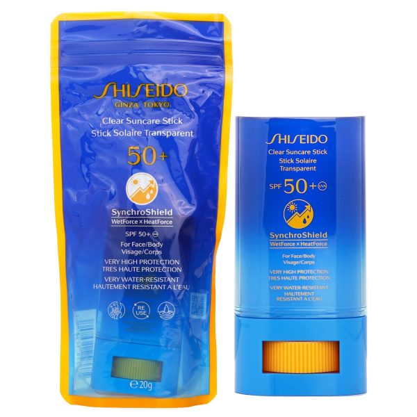 SHISEIDO CLEAR SUNCARE STICK SPF 50+ UVA - FOR FACE_BODY