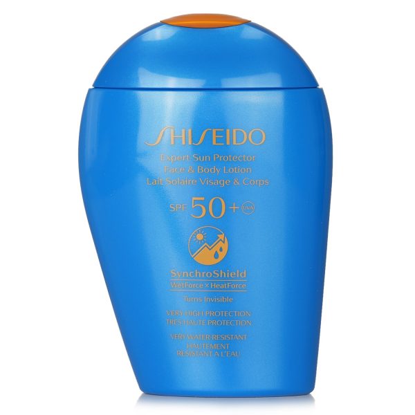SHISEIDO EXPERT SUN PROTECTOR SPF 50+UVA FACE & BODY LOTION