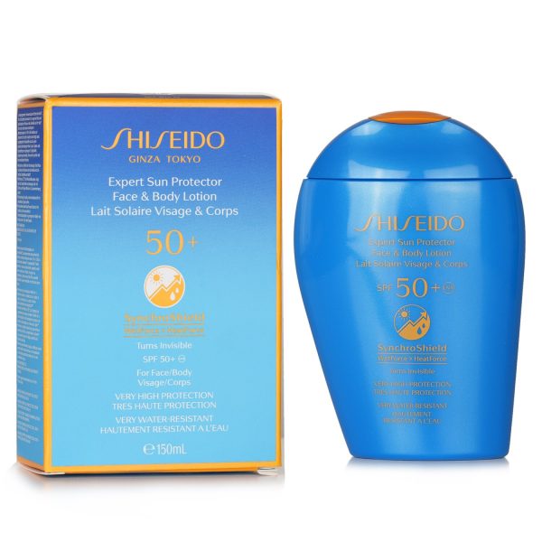 SHISEIDO EXPERT SUN PROTECTOR SPF 50+UVA FACE & BODY LOTION