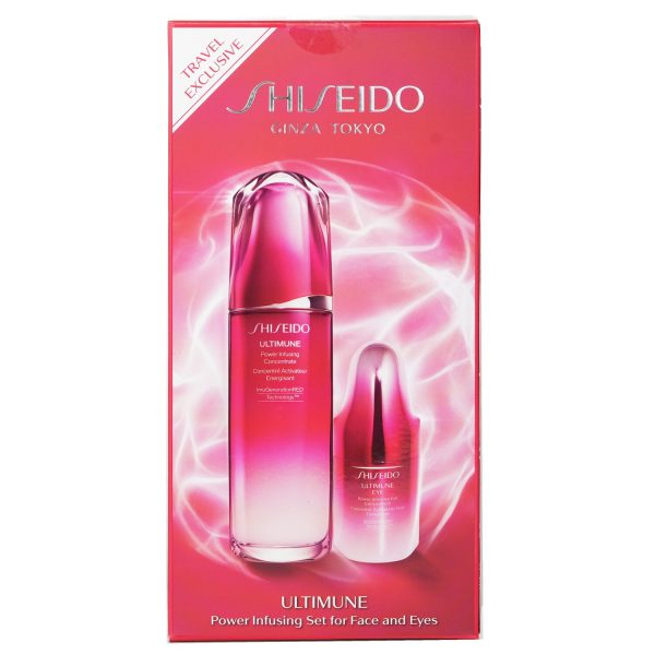 SHISEIDO ULTIMUNE POWER INFUSING SET_ FACE CONCENTRATE 100ML + EYE CONCENTRATE 15ML