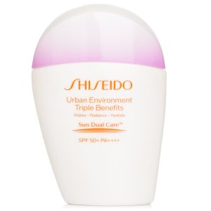 SHISEIDO URBAN ENVIRONMENT TRIPLE BEAUTY SUNCARE EMULSION SPF 50+