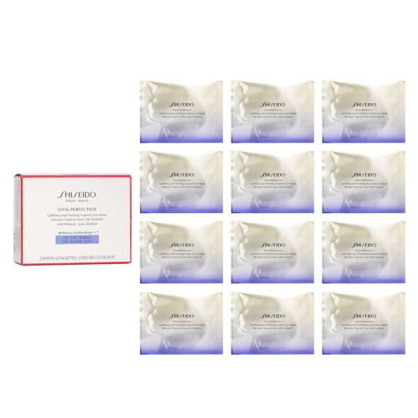 SHISEIDO VITAL PERFECTION UPLIFTING & FIRMING EXPRESS EYE MASK WITH RETINOL