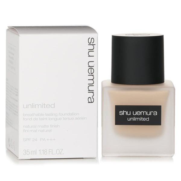 SHU UEMURA UNLIMITED BREATHABLE LASTING FOUNDATION SPF 24
