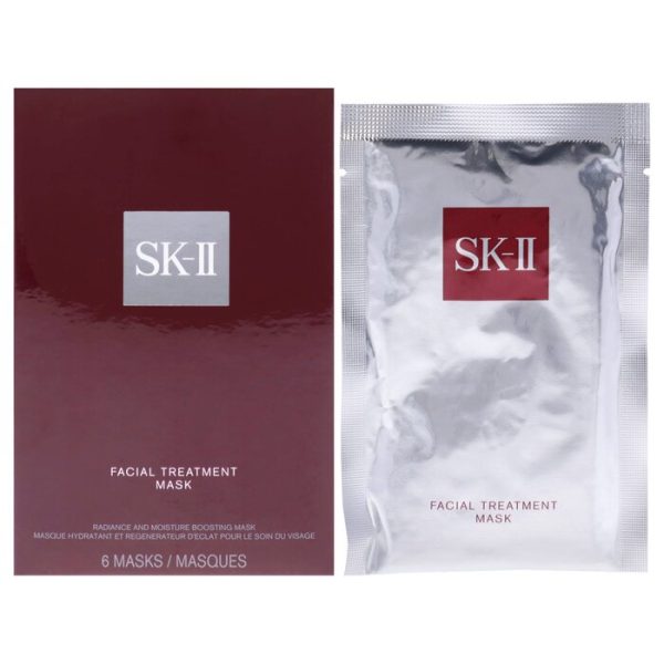 SK II FACIAL TREATMENT MASK BY SK-II FOR UNISEX - 6 PCS TREATMENT