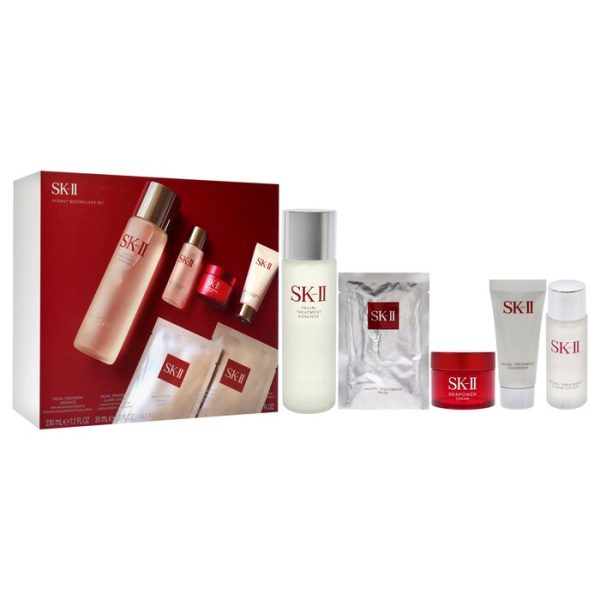 SK II PITERA BESTSELLERS SET BY SK-II FOR WOMEN - 6 PC 7.7OZ FACIAL TREATMENT ESSENCE, 1OZ FACIAL TREATMENT CLEAR LOTION, 0.49