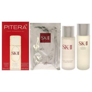 SK II PITERA FIRST EXPERIENCE KIT BY SK-II FOR UNISEX - 3 PC 2.5OZ FACIAL TREATMENT ESSENCE , 1OZ FACIAL TREATMENT CLEAR LOTIO