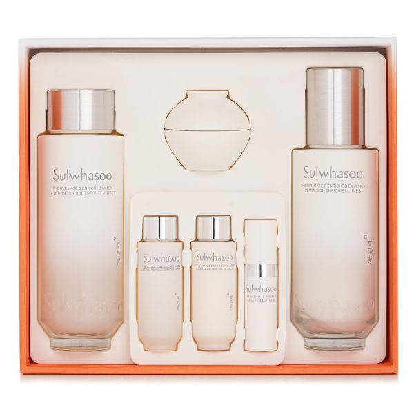 SULWHASOO THE ULTIMATE S ENRICHED WATER & EMULSION SET_THE ULTIMATE S ENRICHED WATER 150ML+ENRICHED EMULSION 125ML+ ENRICHED WATER 25ML