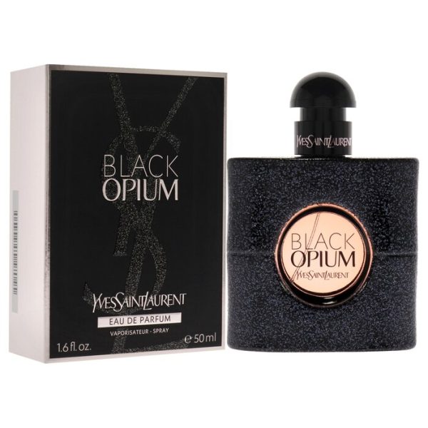 YVES SAINT LAURENT BLACK OPIUM BY YVES SAINT LAURENT FOR WOMEN - 1.6 OZ EDP SPRAY
